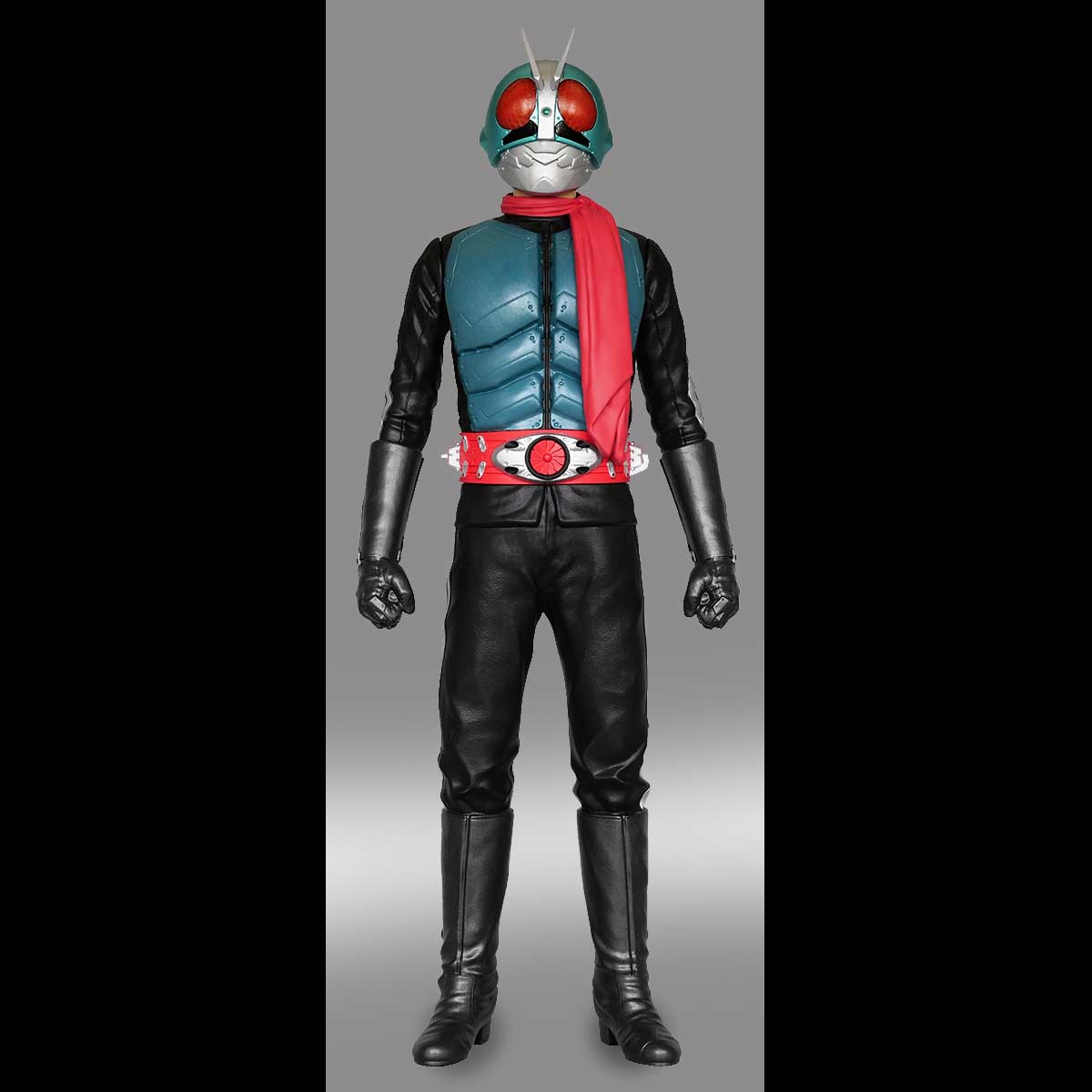 (PO) Jumbo Soft Vinyl Figure 1/6 Shin Kamen Rider - Kamen Rider 2 + 1