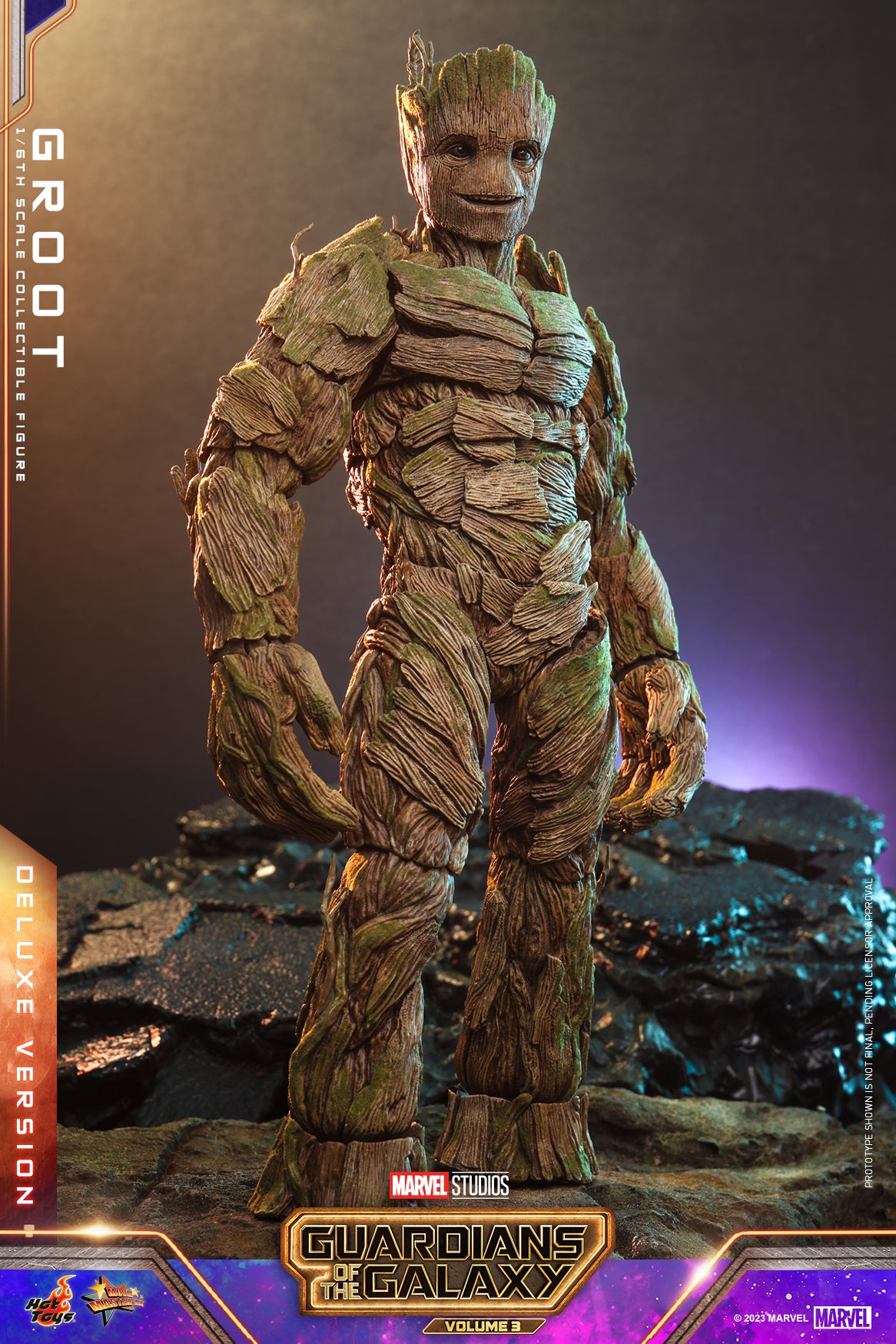 (PO) Movie Masterpiece Series MMS707 - Guardians of the Galaxy Vol. 3 - Groot (Deluxe Version)