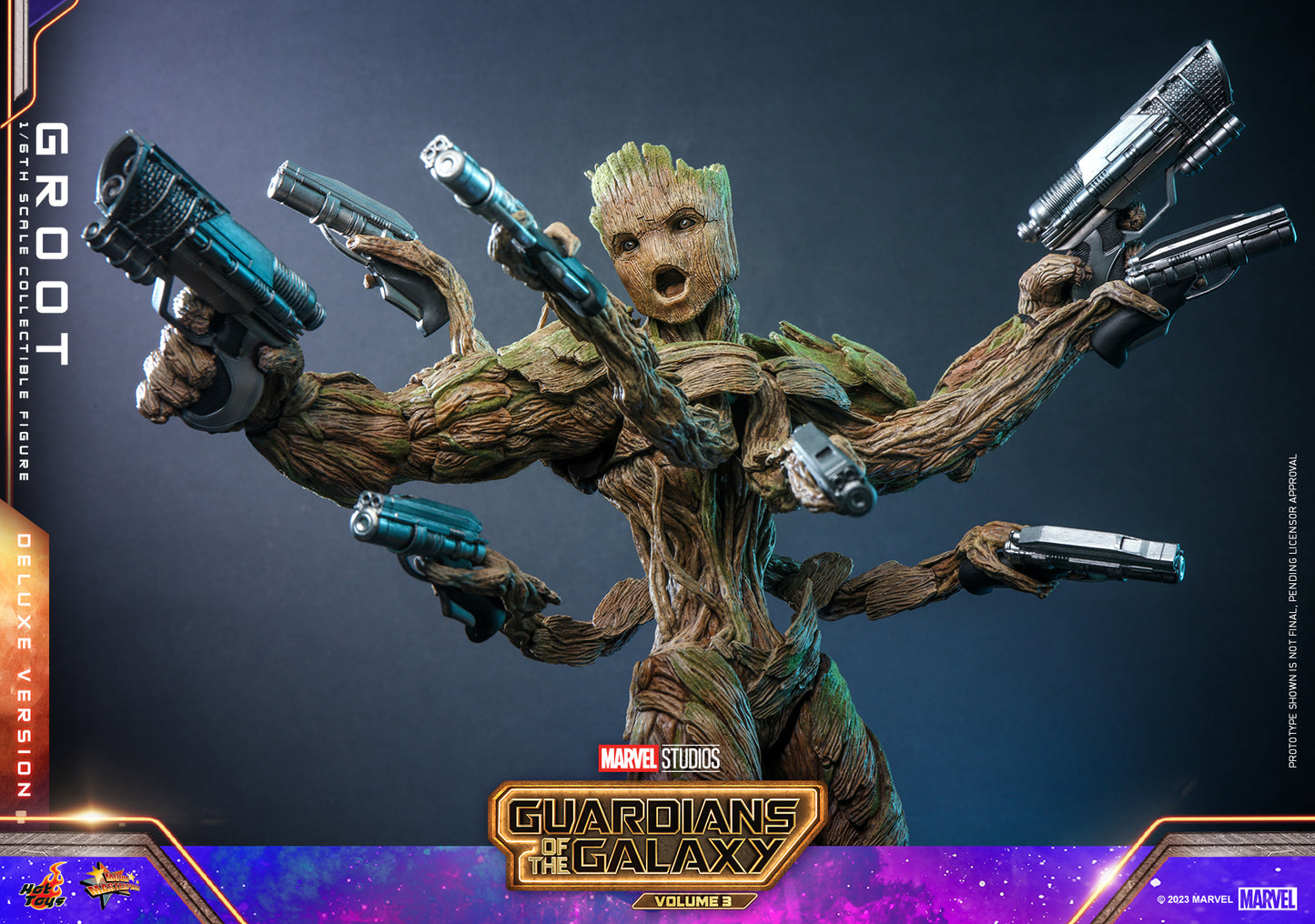 (PO) Movie Masterpiece Series MMS707 - Guardians of the Galaxy Vol. 3 - Groot (Deluxe Version)