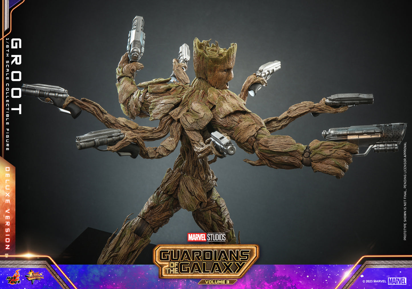 (PO) Movie Masterpiece Series MMS707 - Guardians of the Galaxy Vol. 3 - Groot (Deluxe Version)