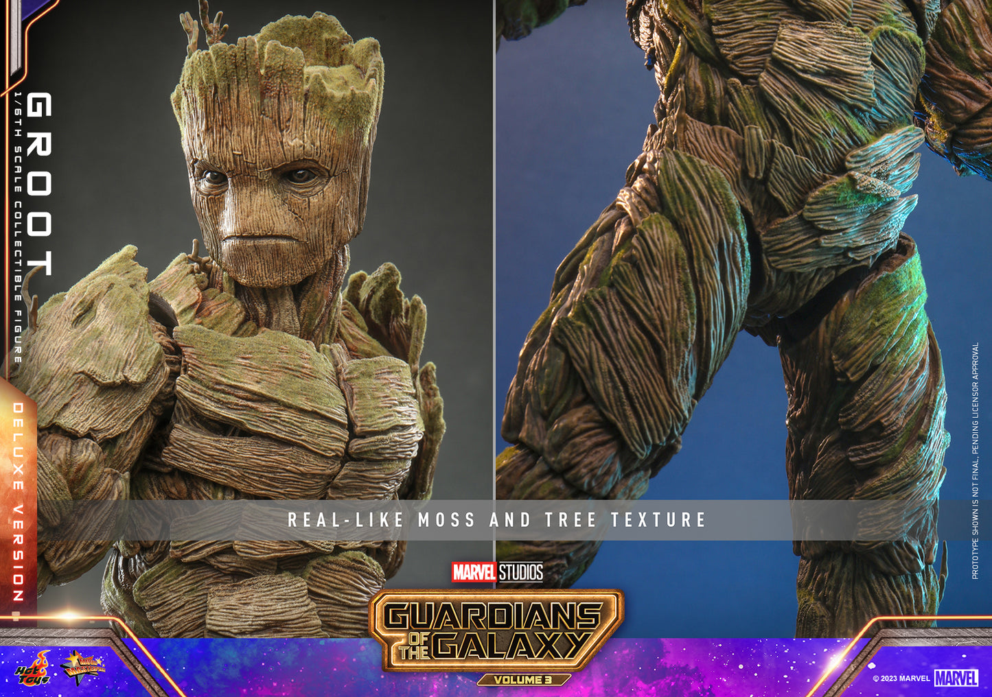 (PO) Movie Masterpiece Series MMS707 - Guardians of the Galaxy Vol. 3 - Groot (Deluxe Version)