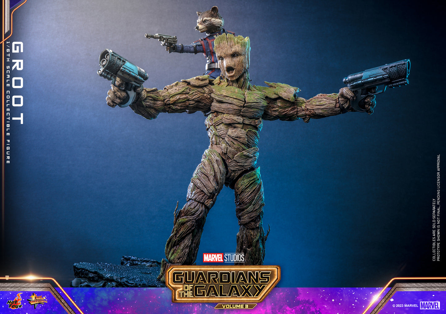 (PO) Movie Masterpiece Series MMS706 - Guardians of the Galaxy Vol. 3 - Groot