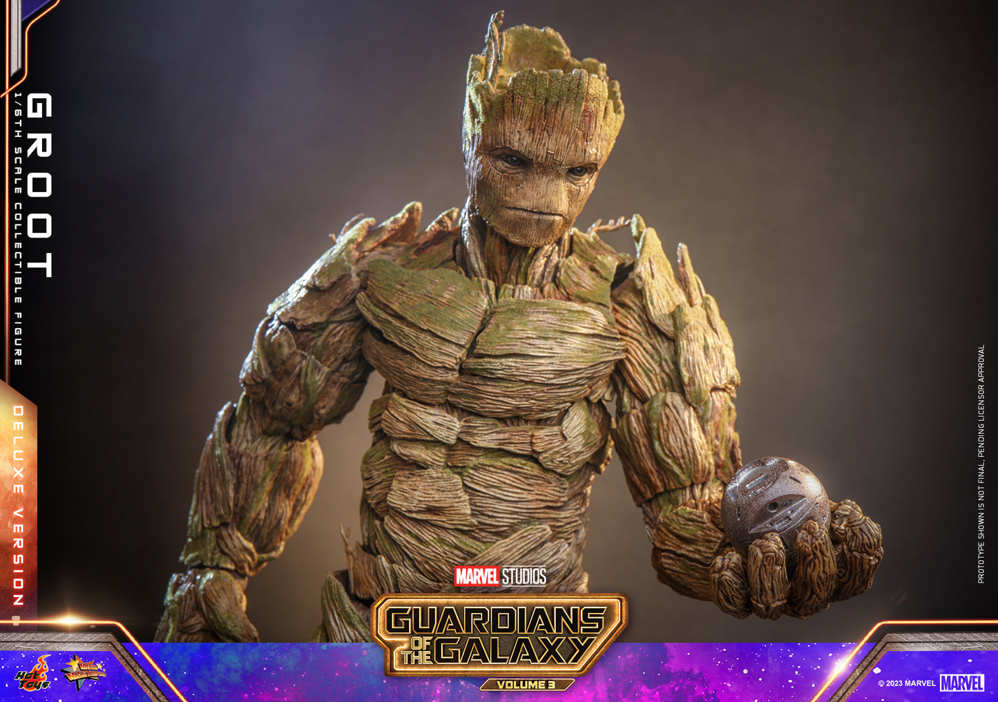 (PO) Movie Masterpiece Series MMS707 - Guardians of the Galaxy Vol. 3 - Groot (Deluxe Version)