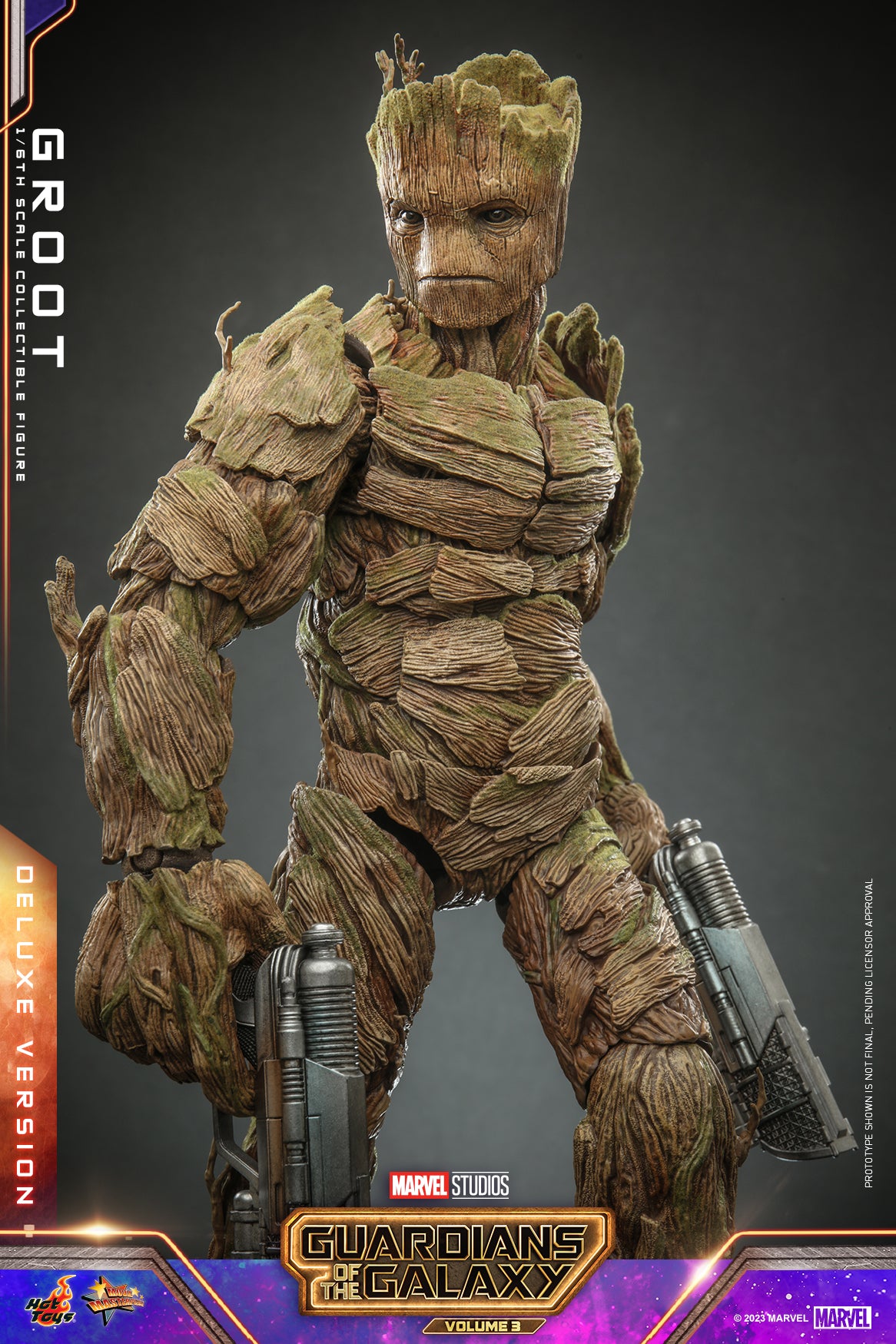 (PO) Movie Masterpiece Series MMS707 - Guardians of the Galaxy Vol. 3 - Groot (Deluxe Version)