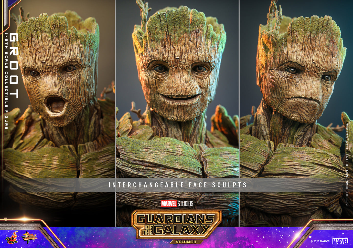 (PO) Movie Masterpiece Series MMS706 - Guardians of the Galaxy Vol. 3 - Groot