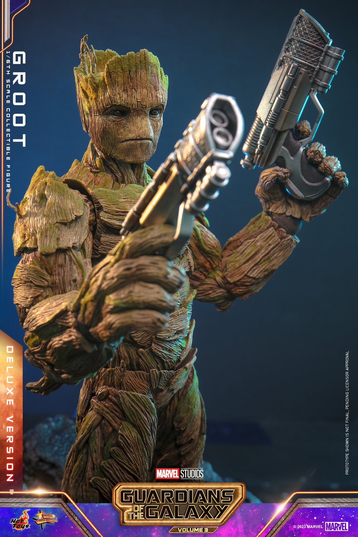 (PO) Movie Masterpiece Series MMS707 - Guardians of the Galaxy Vol. 3 - Groot (Deluxe Version)