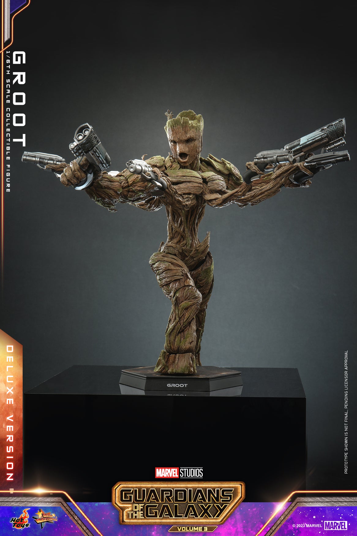 (PO) Movie Masterpiece Series MMS707 - Guardians of the Galaxy Vol. 3 - Groot (Deluxe Version)