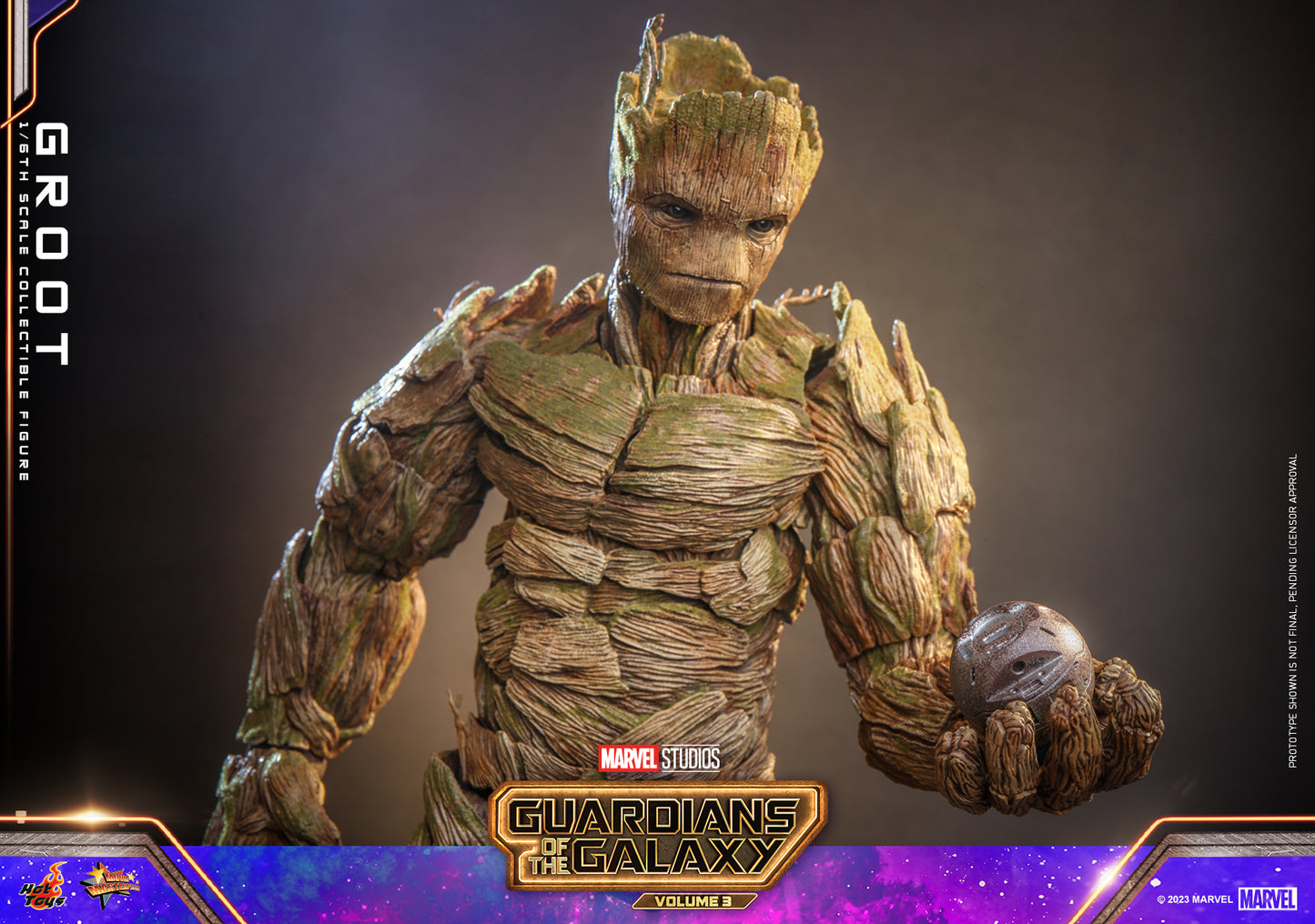 (PO) Movie Masterpiece Series MMS706 - Guardians of the Galaxy Vol. 3 - Groot