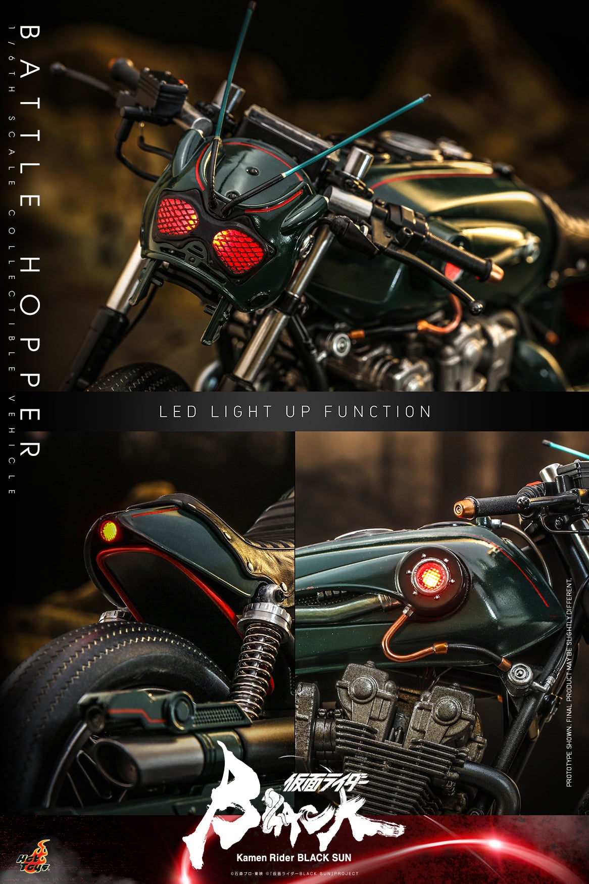 (PO) Television Masterpiece Series TMS106 - Kamen Rider Black Sun - Battle Hopper