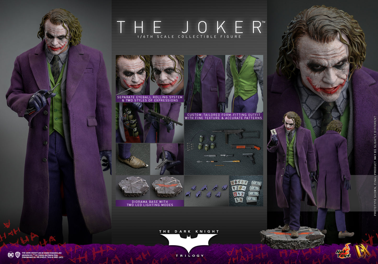 (PO) Deluxe Series DX32 - The Dark Knight Trilogy - The Joker