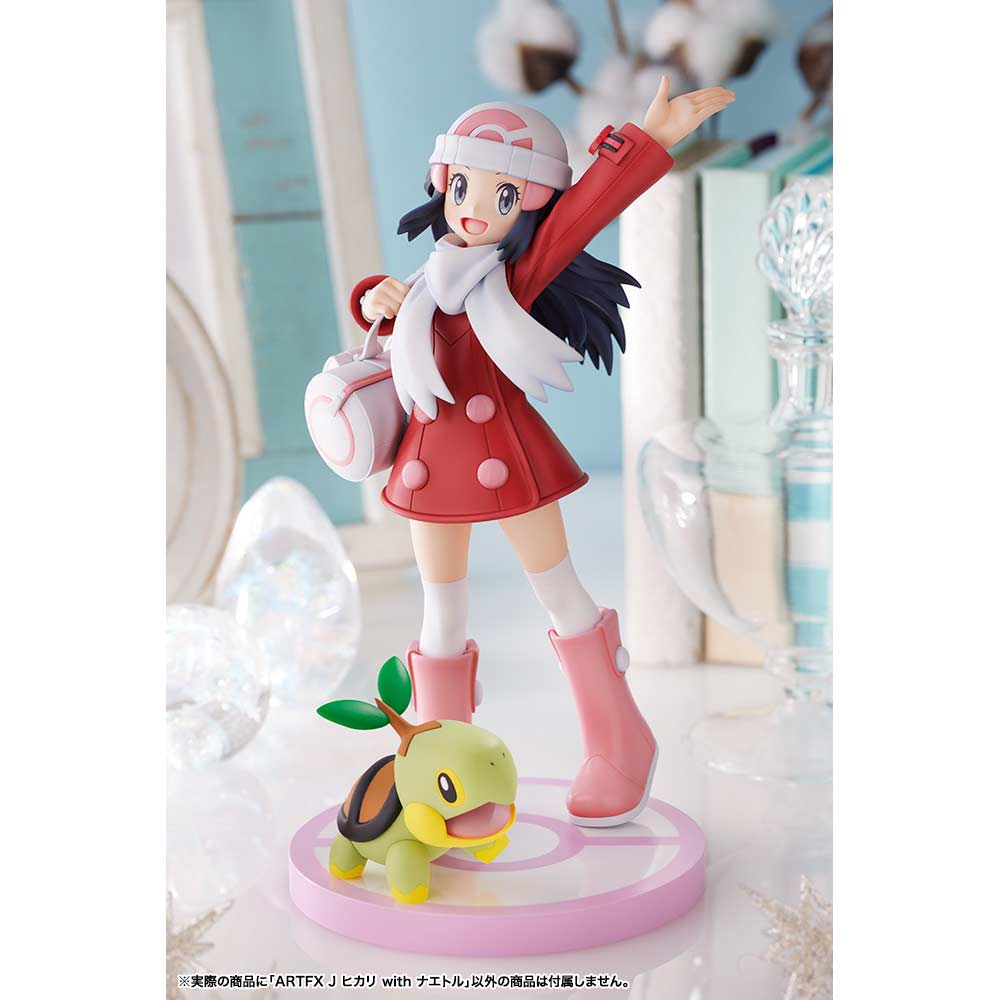 (PO) Pokémon Dawn with Turtwig ARTFX J Statue