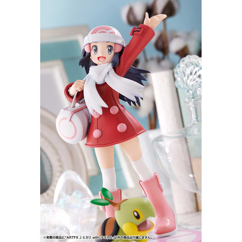 (PO) Pokémon Dawn with Turtwig ARTFX J Statue