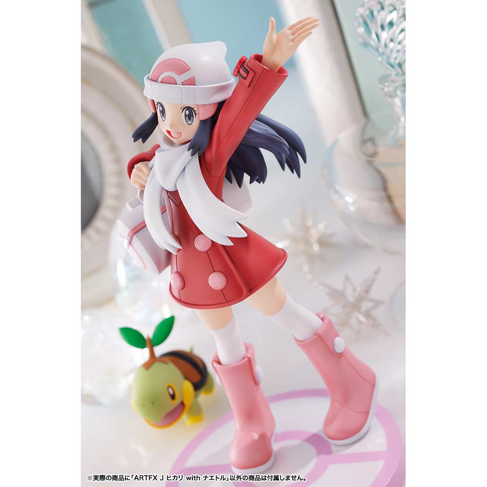 (PO) Pokémon Dawn with Turtwig ARTFX J Statue