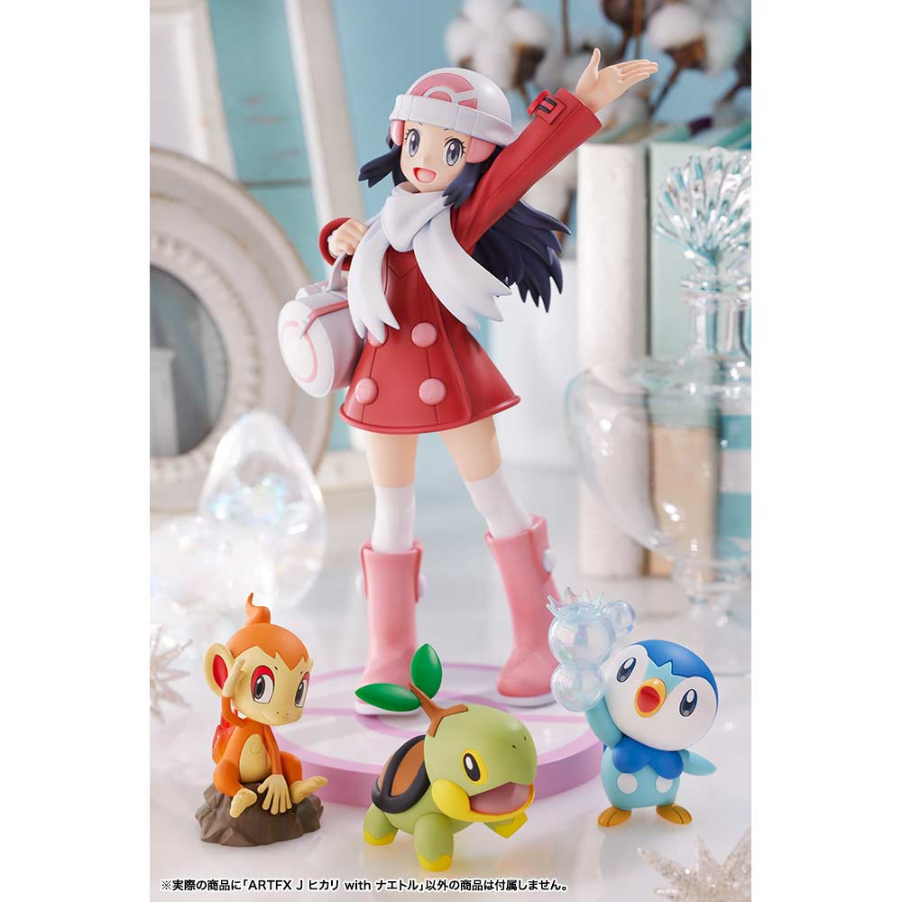 (PO) Pokémon Dawn with Turtwig ARTFX J Statue
