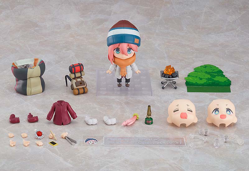 (PO) Nendoroid 1623DX Yurucamp - Kagamihara Nadeshiko Solo Camp DX Ver.
