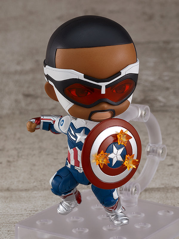 (PO) Nendoroid 1618DX The Falcon and the Winter Soldier - Captain America (Sam Wilson) DX ver.