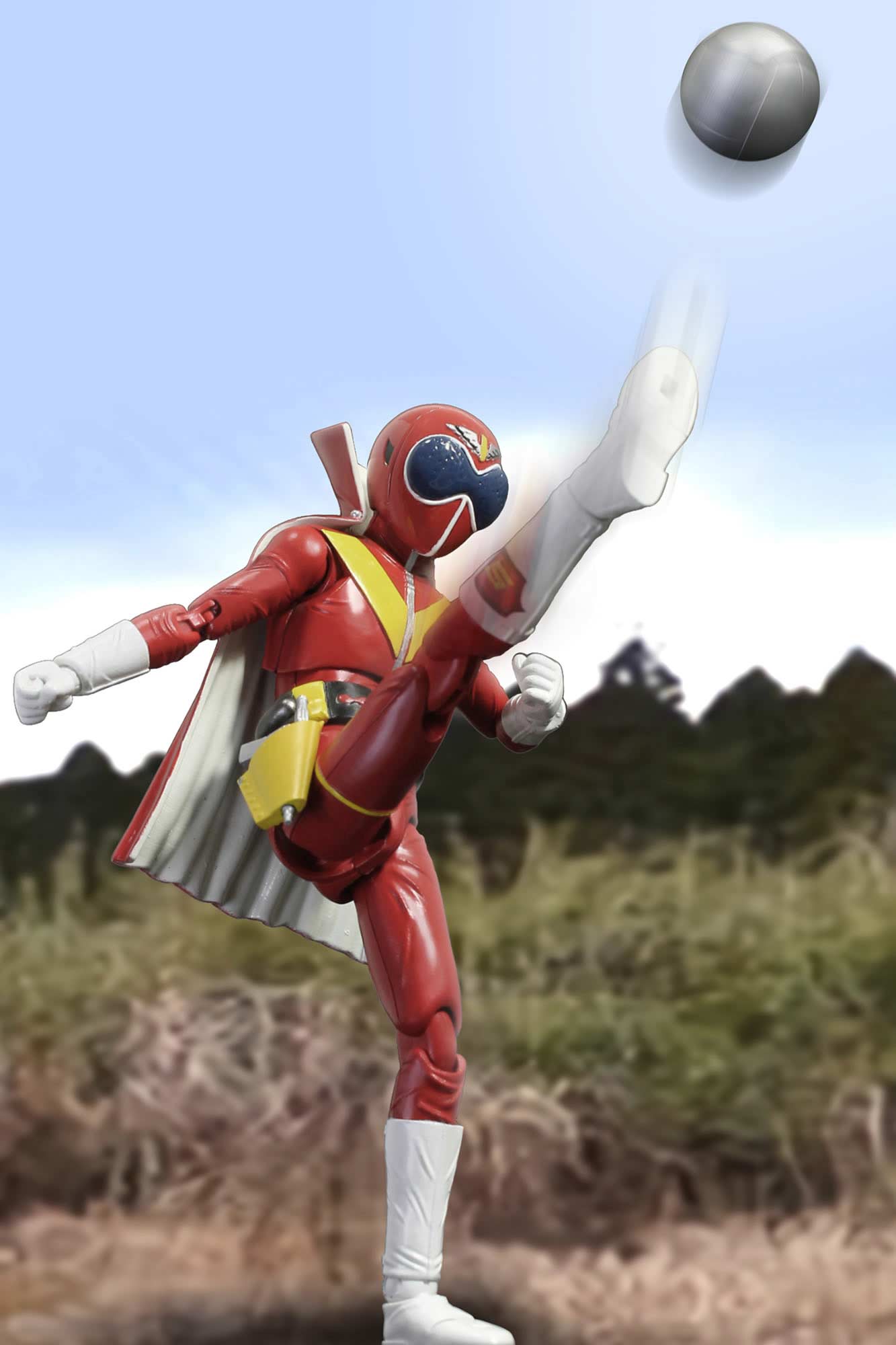 (PO) Hero Action Figure Series Toei Ver. Himitsu Sentai Gorenger - Akaranger