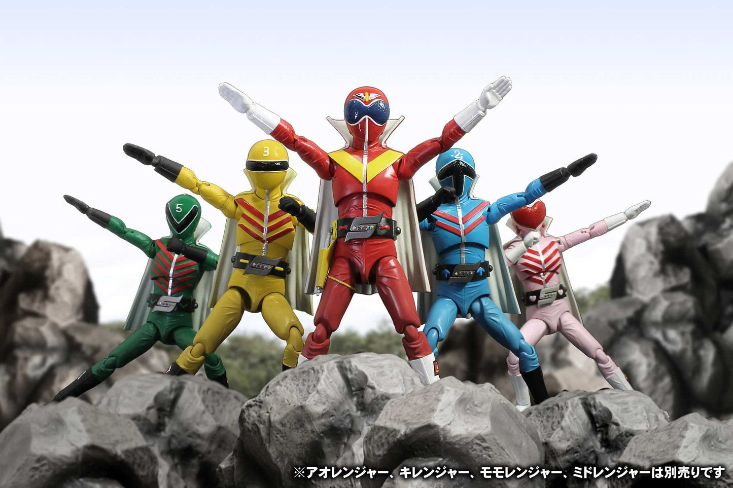 (PO) Hero Action Figure Series Toei Ver. Himitsu Sentai Gorenger - Akaranger