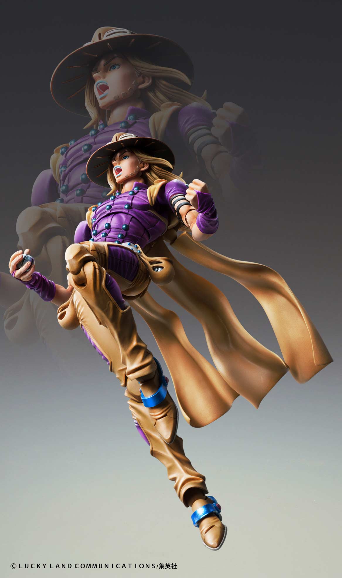 (PO) Super Action Statue JoJo's Bizarre Adventure Part VII Steel Ball Run Gyro Zeppeli Ver. 1.5