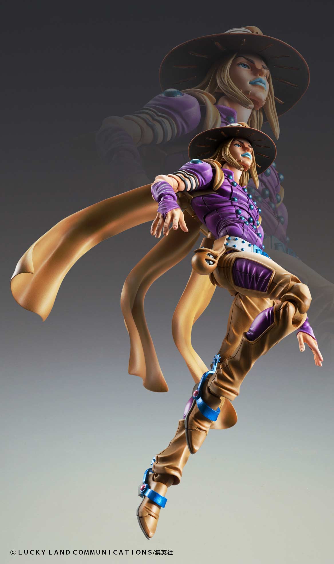 (PO) Super Action Statue JoJo's Bizarre Adventure Part VII Steel Ball Run Gyro Zeppeli Ver. 1.5
