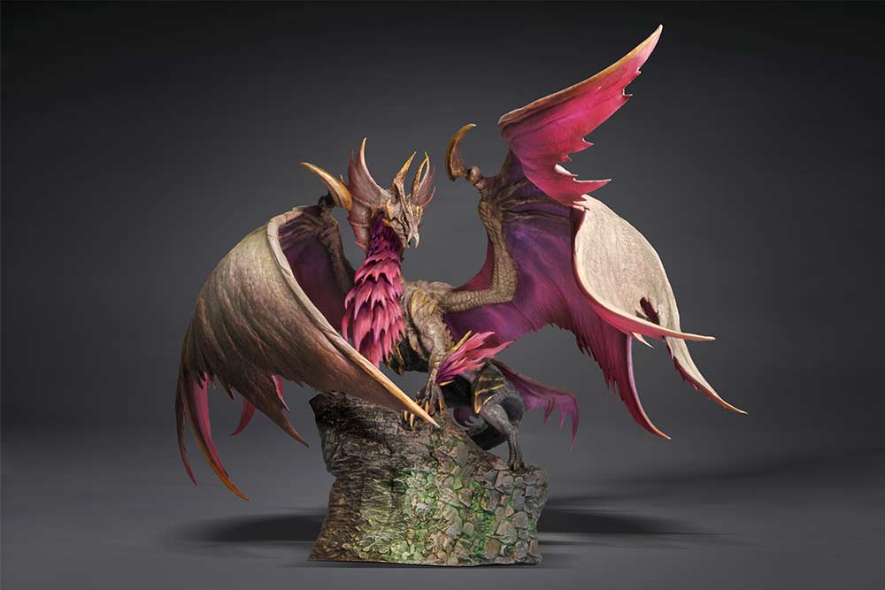 (PO) Monster Hunter Rise: Sunbreak Capcom Figure Builder Creators Model - Malzeno