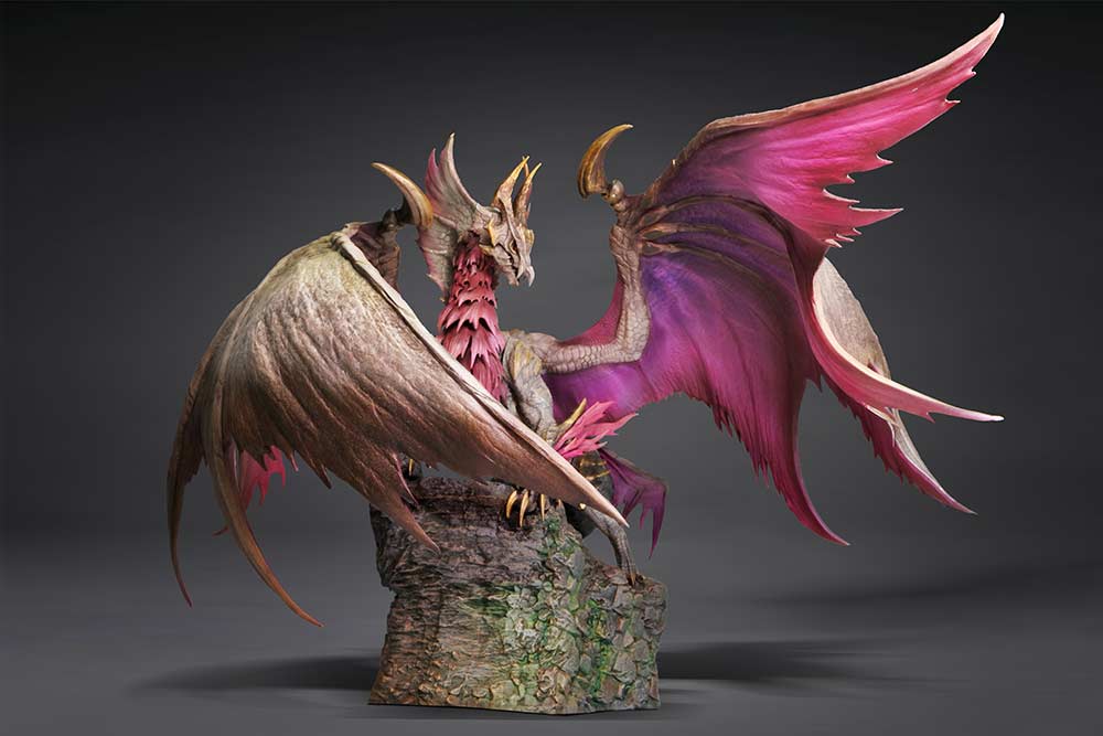 (PO) Monster Hunter Rise: Sunbreak Capcom Figure Builder Creators Model - Malzeno