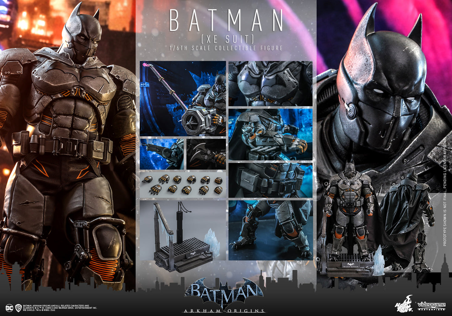 (PO) Videogame Masterpiece VGM52 - Batman: Arkham Origins - Batman (XE Suit)