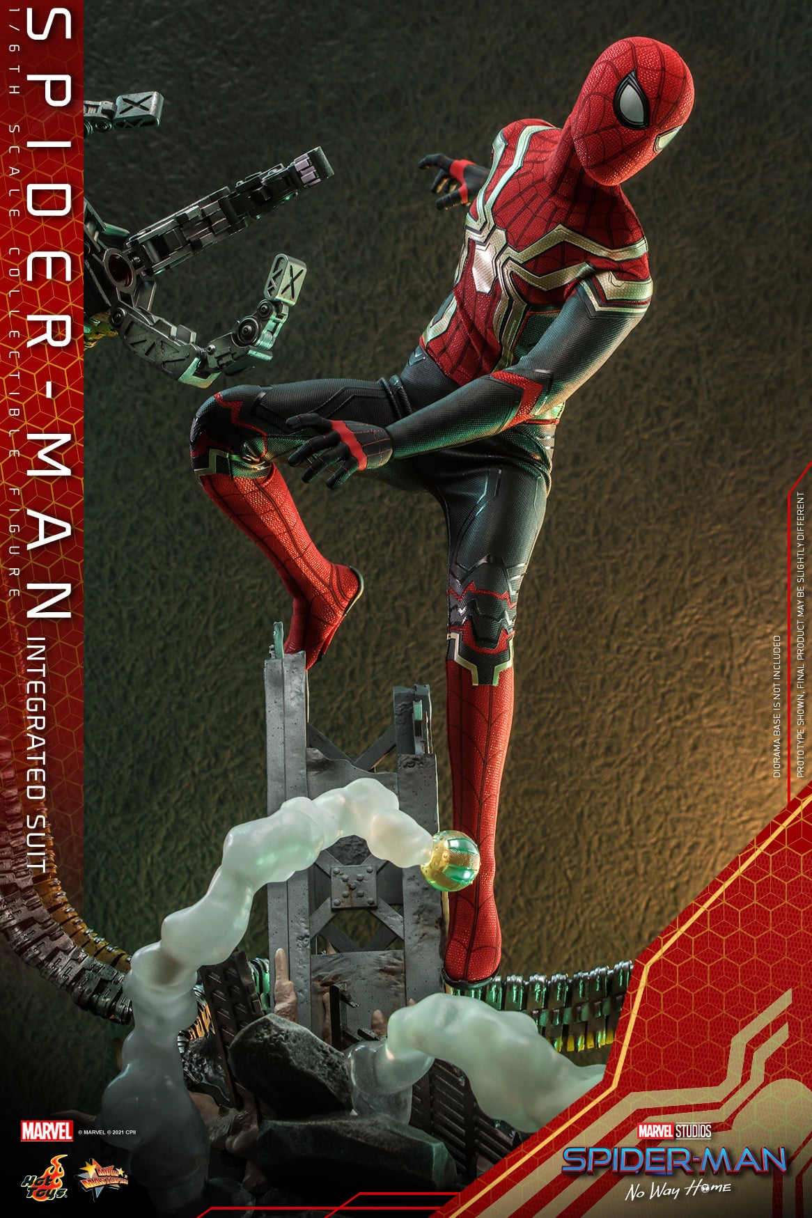 (PO) Movie Masterpiece Series MMS623 - Spider-Man: No Way Home - Spider-Man (Integrated Suit)