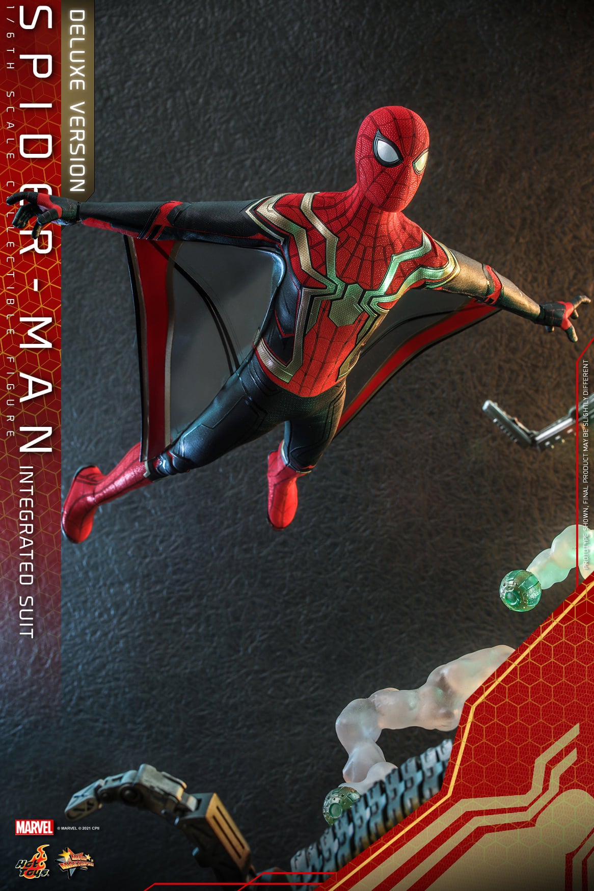 (PO) Movie Masterpiece Series MMS624 - Spider-Man: No Way Home - Spider-Man (Integrated Suit) Deluxe version
