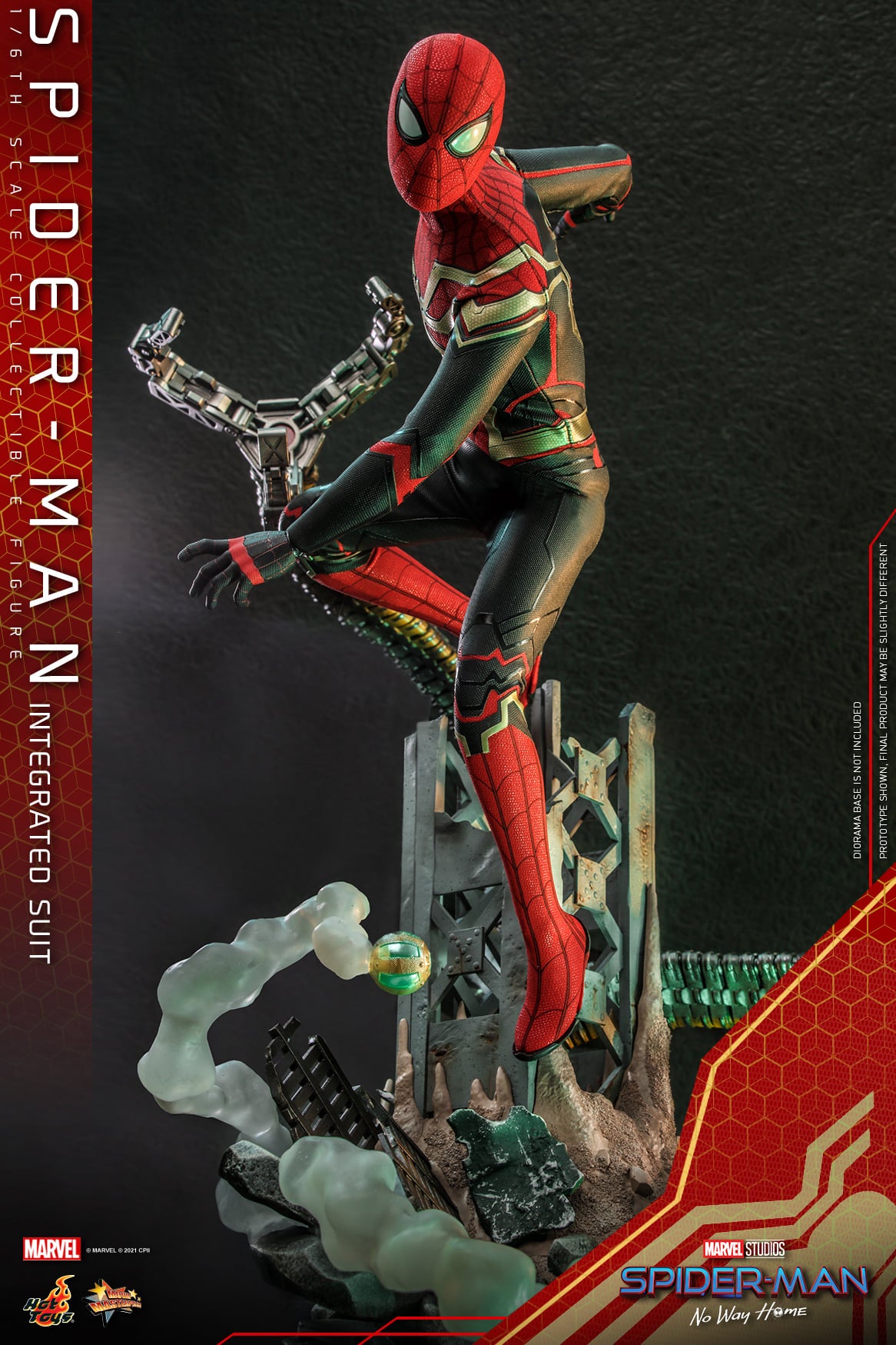 (PO) Movie Masterpiece Series MMS623 - Spider-Man: No Way Home - Spider-Man (Integrated Suit)