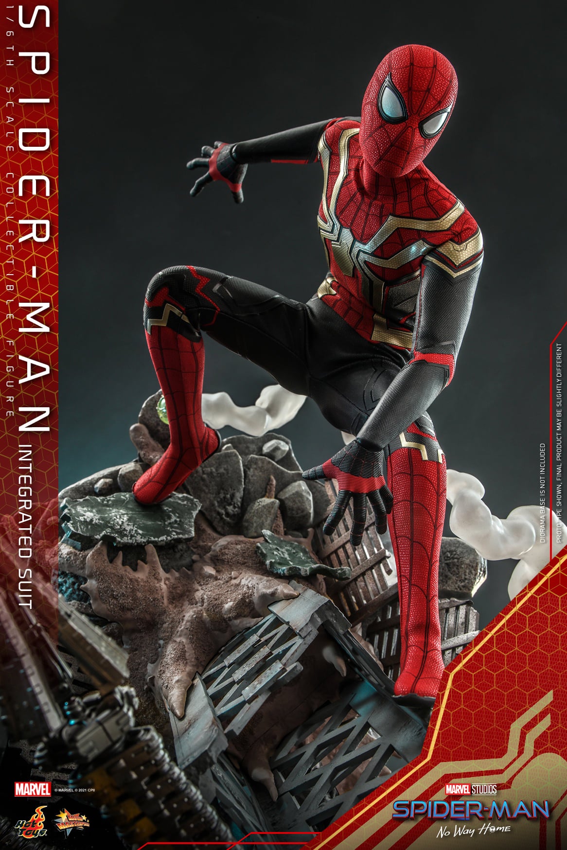 (PO) Movie Masterpiece Series MMS623 - Spider-Man: No Way Home - Spider-Man (Integrated Suit)