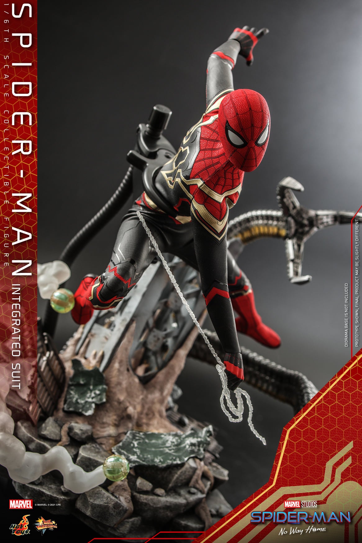 (PO) Movie Masterpiece Series MMS623 - Spider-Man: No Way Home - Spider-Man (Integrated Suit)