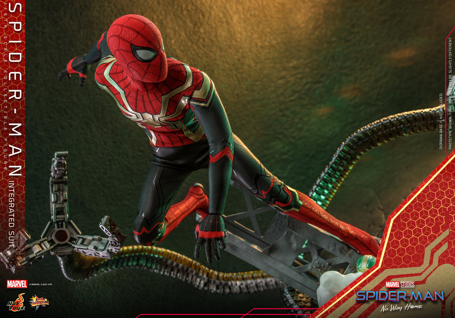 (PO) Movie Masterpiece Series MMS623 - Spider-Man: No Way Home - Spider-Man (Integrated Suit)