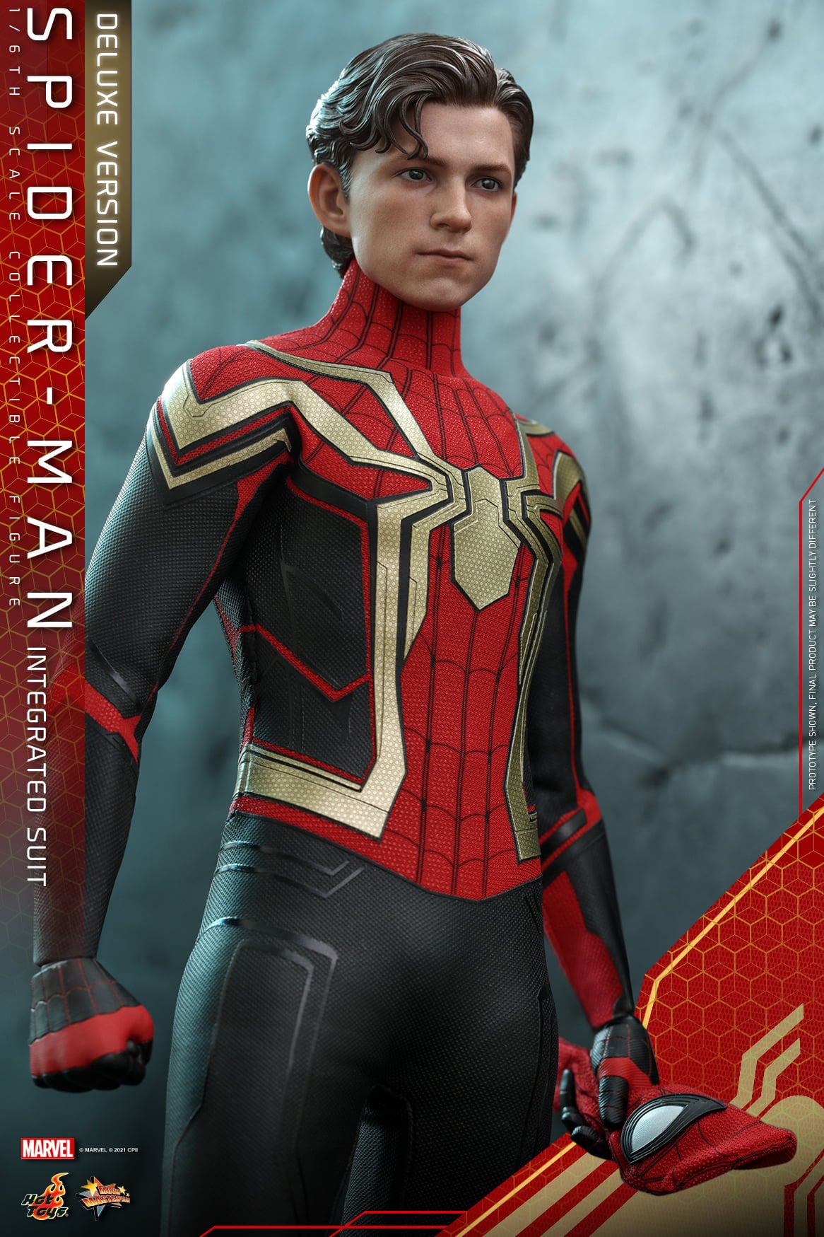 (PO) Movie Masterpiece Series MMS624 - Spider-Man: No Way Home - Spider-Man (Integrated Suit) Deluxe version