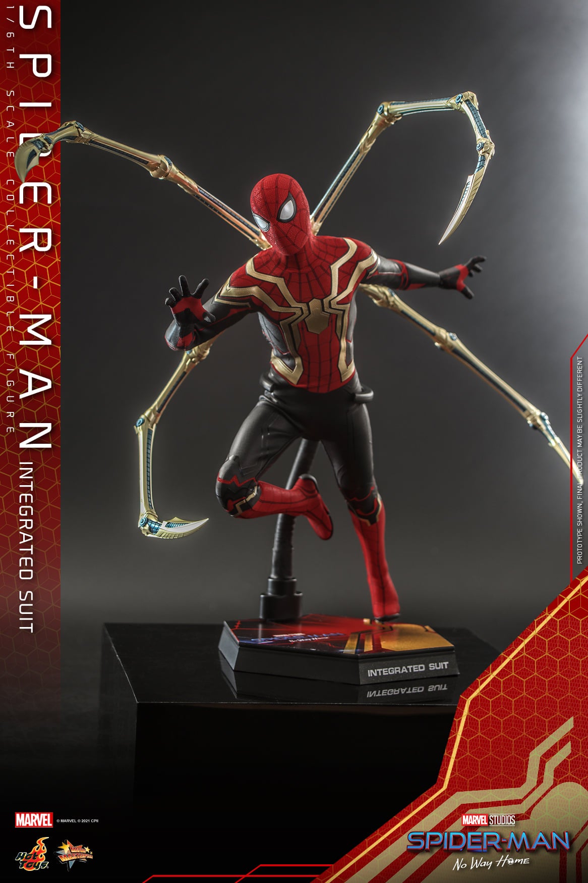 (PO) Movie Masterpiece Series MMS623 - Spider-Man: No Way Home - Spider-Man (Integrated Suit)