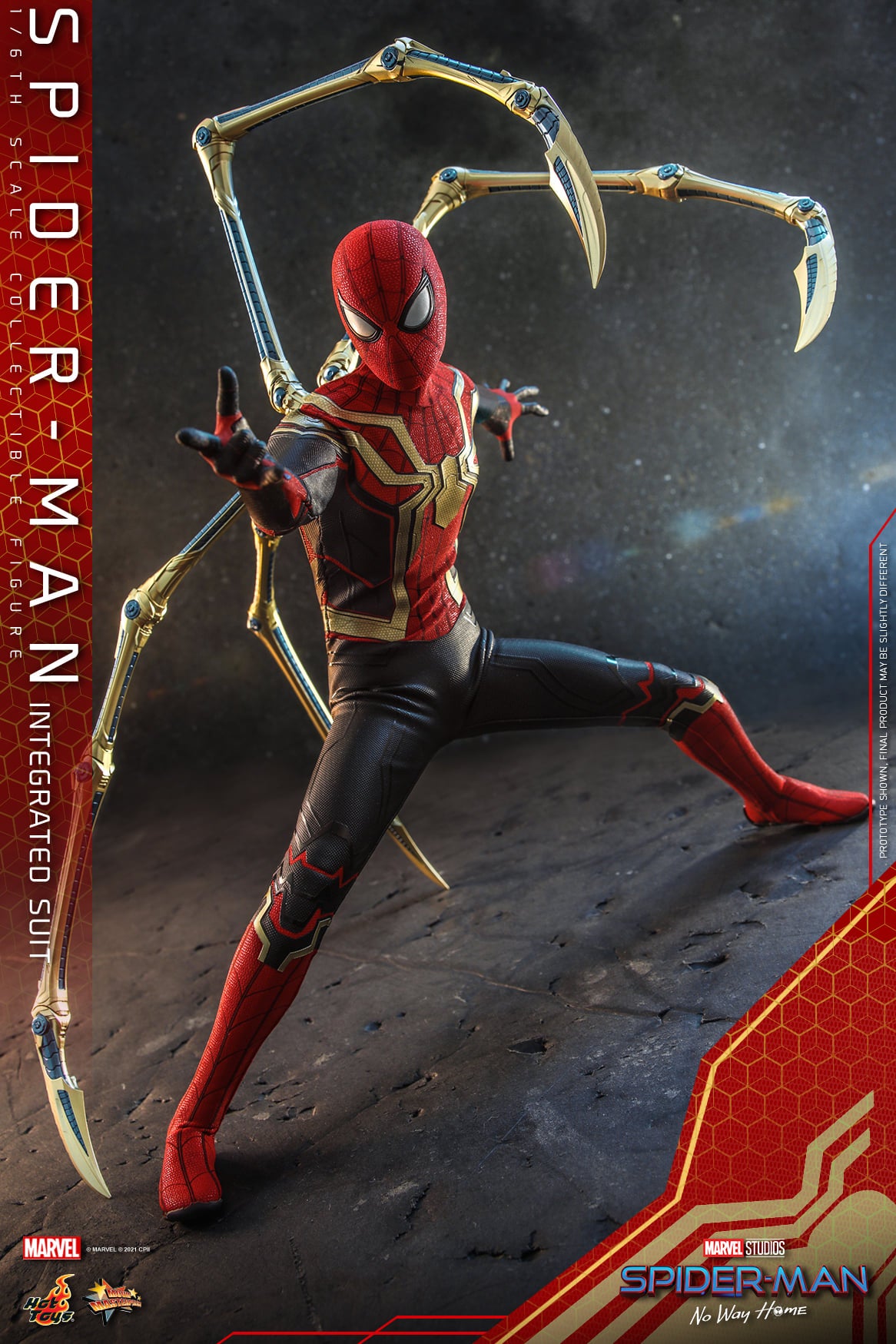 (PO) Movie Masterpiece Series MMS623 - Spider-Man: No Way Home - Spider-Man (Integrated Suit)