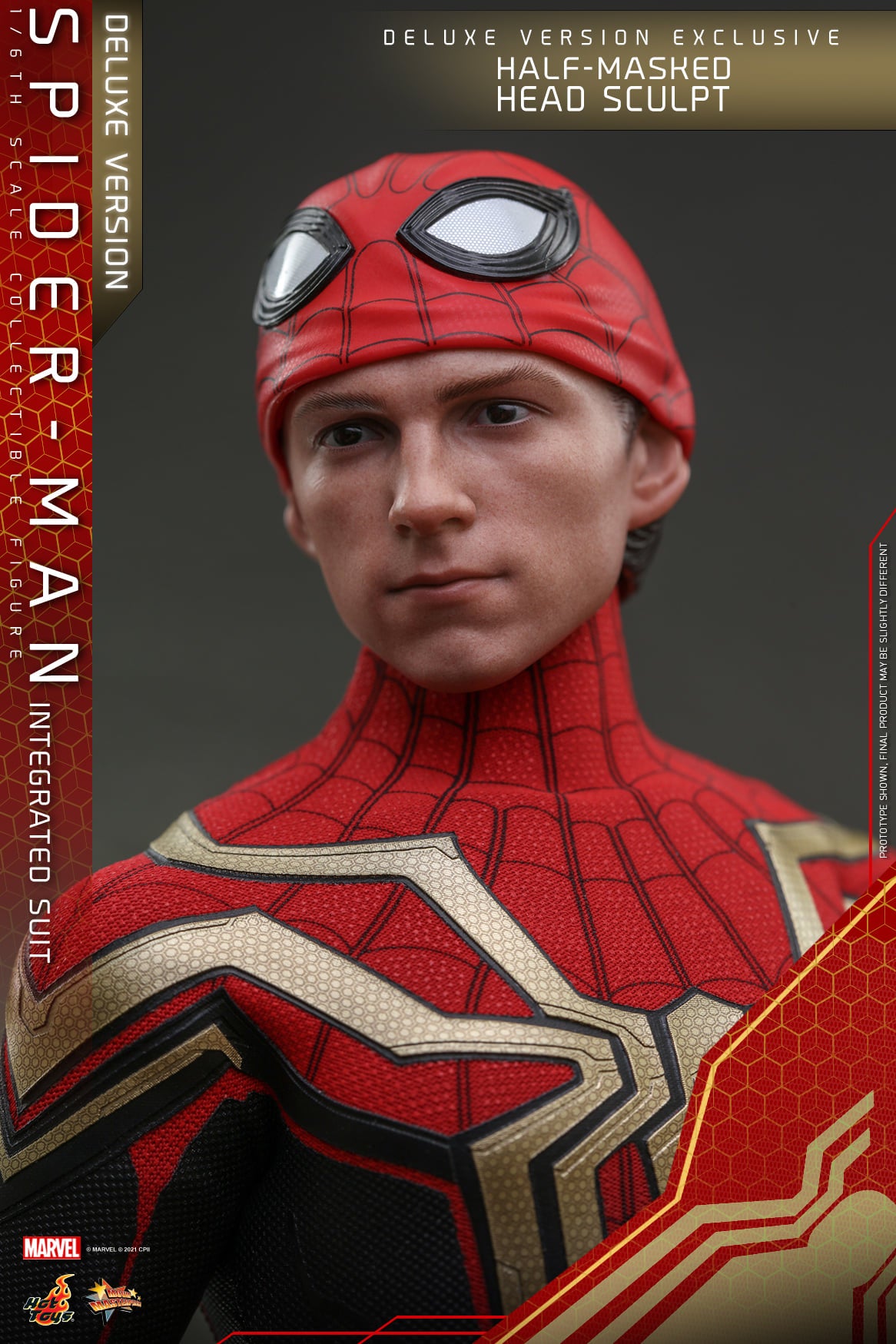 (PO) Movie Masterpiece Series MMS624 - Spider-Man: No Way Home - Spider-Man (Integrated Suit) Deluxe version