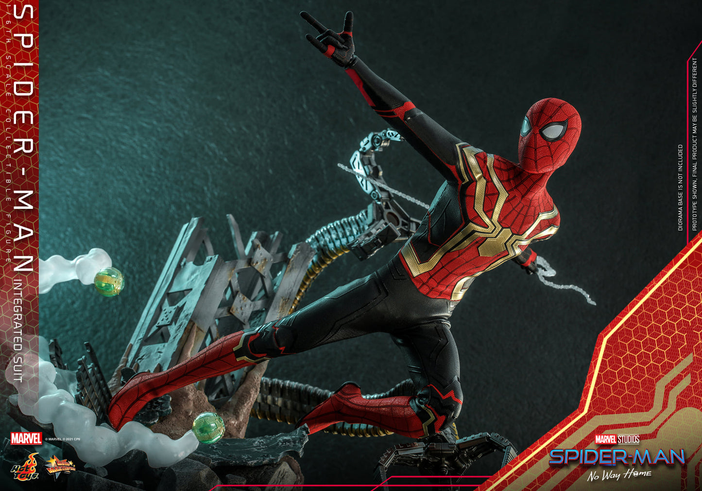 (PO) Movie Masterpiece Series MMS623 - Spider-Man: No Way Home - Spider-Man (Integrated Suit)