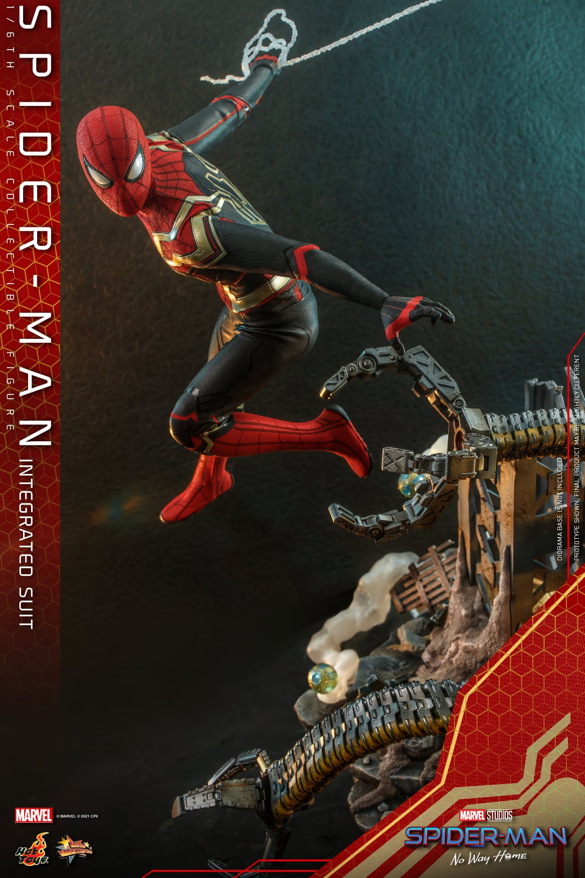 (PO) Movie Masterpiece Series MMS623 - Spider-Man: No Way Home - Spider-Man (Integrated Suit)