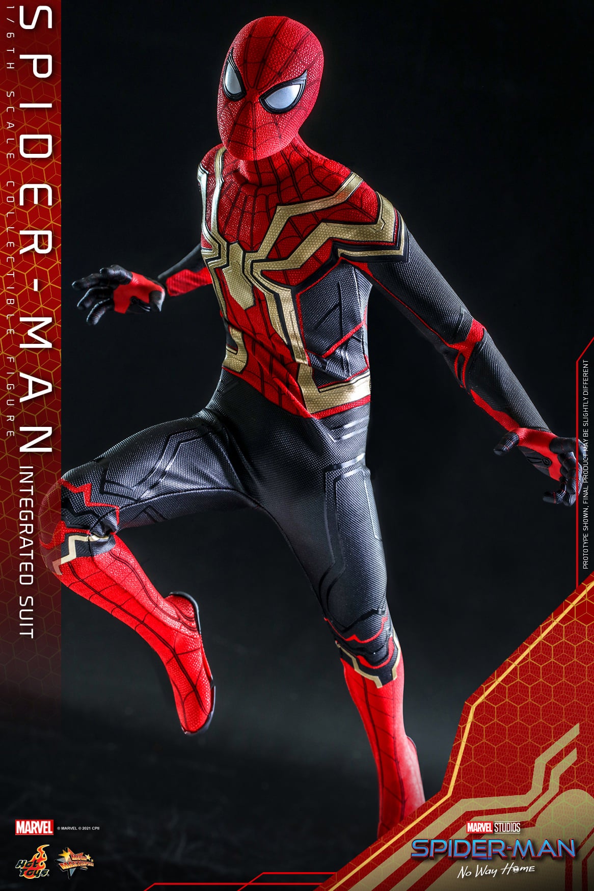 (PO) Movie Masterpiece Series MMS623 - Spider-Man: No Way Home - Spider-Man (Integrated Suit)