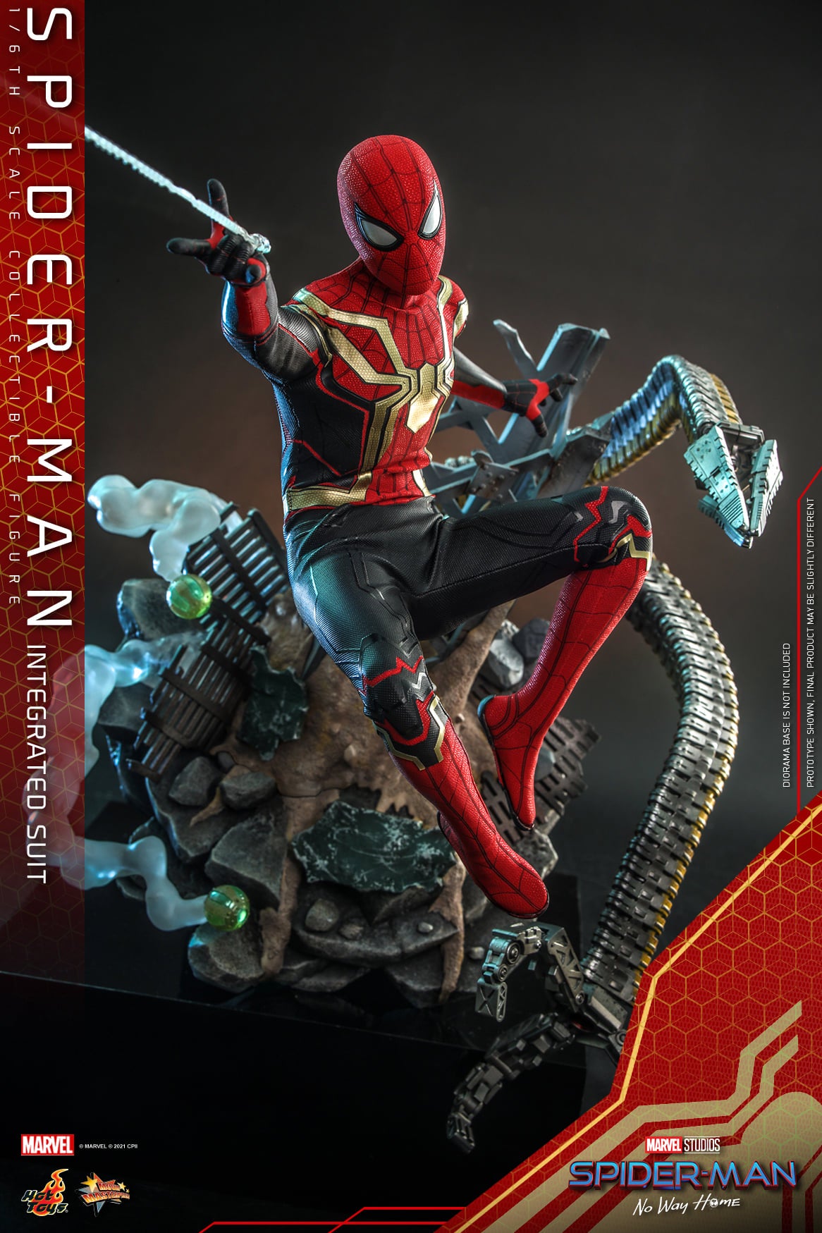 (PO) Movie Masterpiece Series MMS623 - Spider-Man: No Way Home - Spider-Man (Integrated Suit)