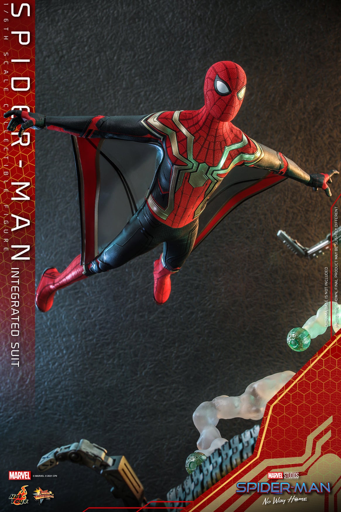 (PO) Movie Masterpiece Series MMS623 - Spider-Man: No Way Home - Spider-Man (Integrated Suit)