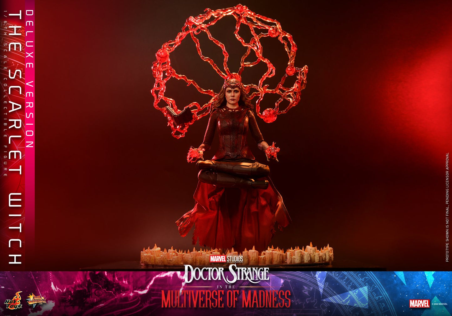 (PO) Movie Masterpiece Series MMS653 - Doctor Strange in the Multiverse of Madness - The Scarlet Witch (Deluxe Version)