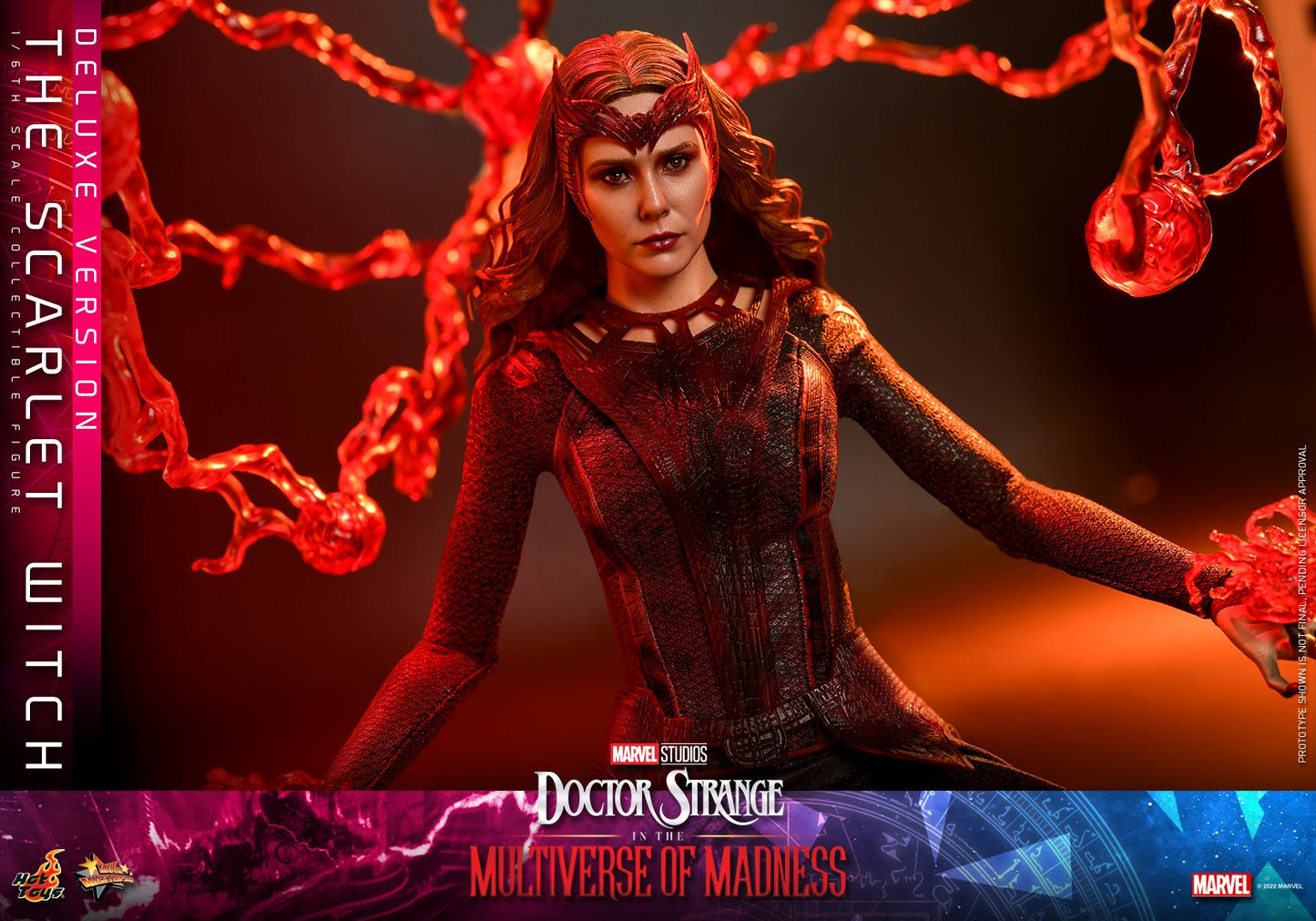 (PO) Movie Masterpiece Series MMS653 - Doctor Strange in the Multiverse of Madness - The Scarlet Witch (Deluxe Version)
