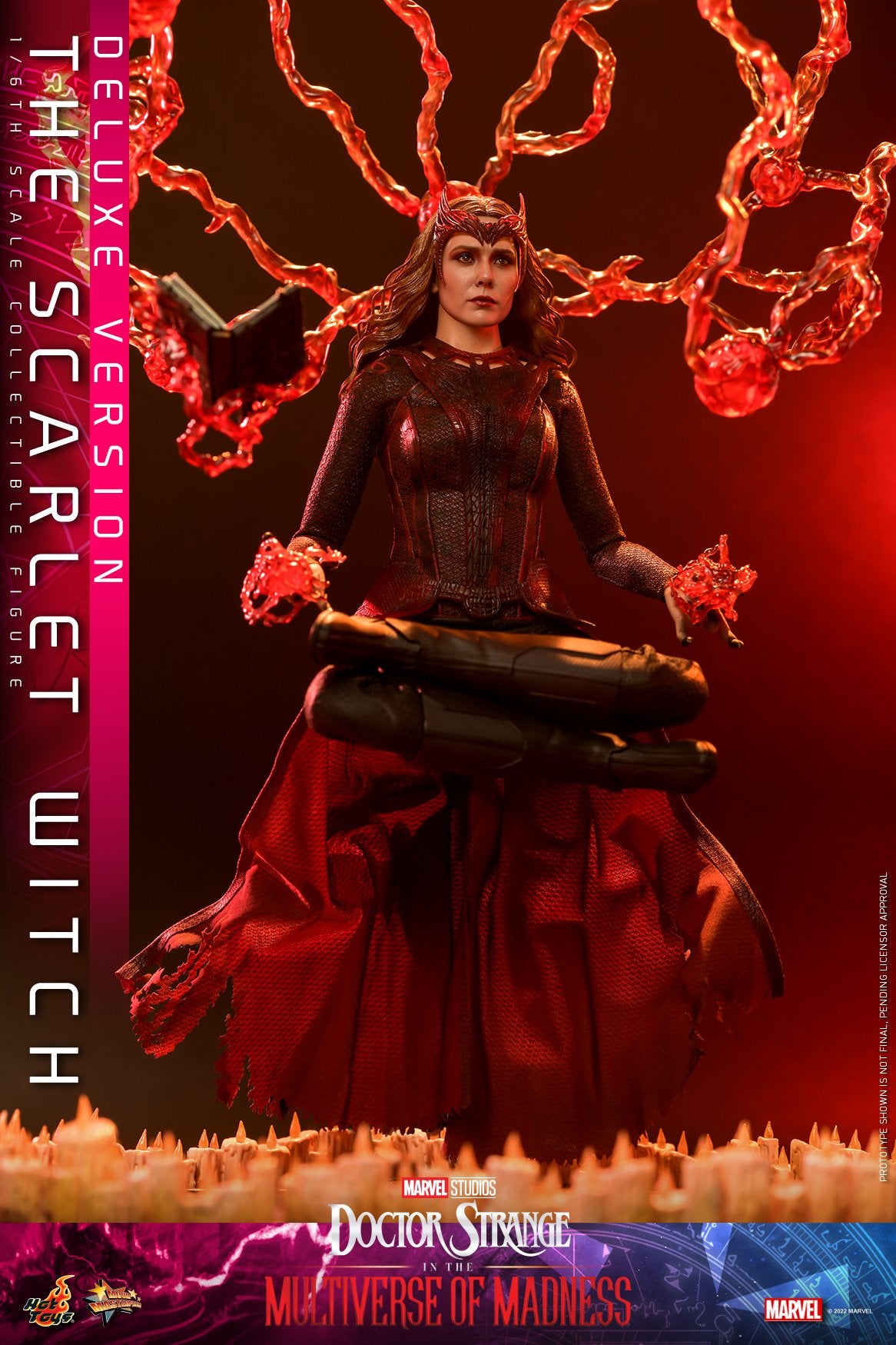 (PO) Movie Masterpiece Series MMS653 - Doctor Strange in the Multiverse of Madness - The Scarlet Witch (Deluxe Version)