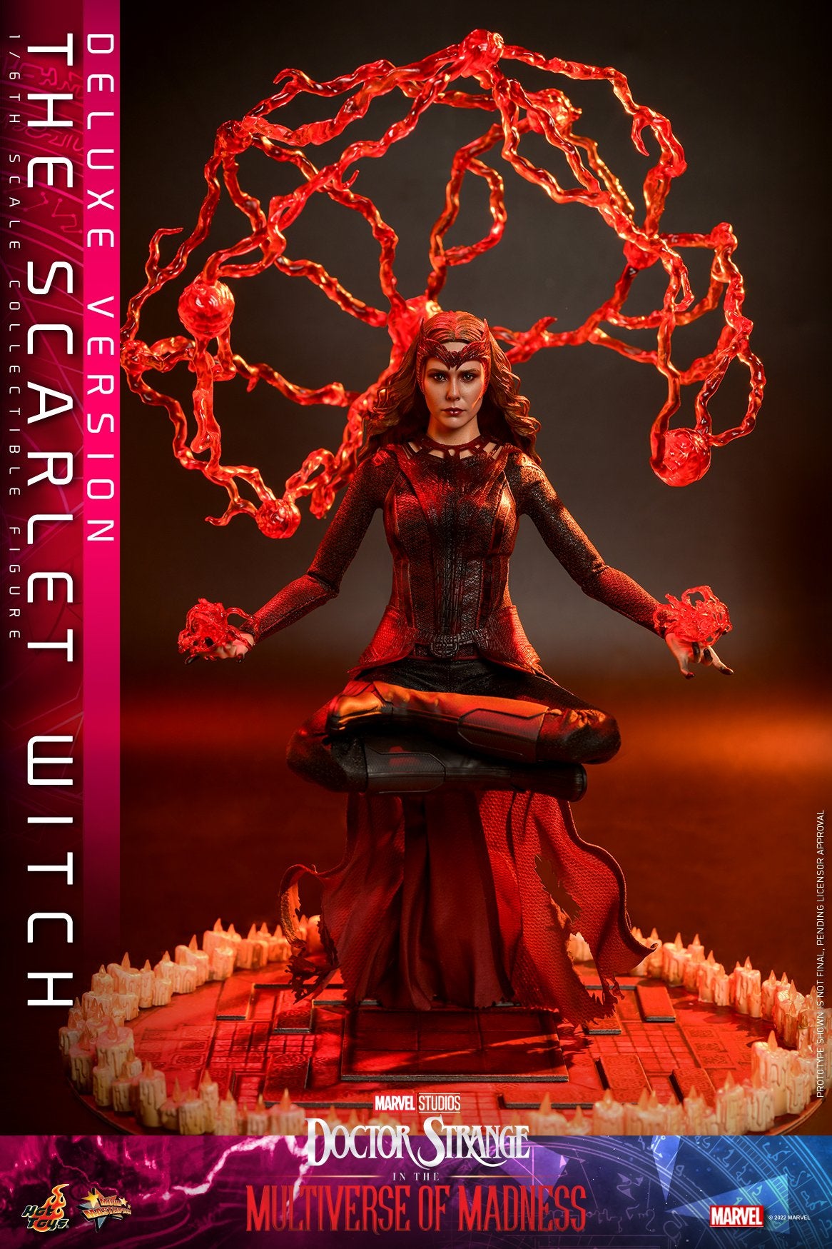 (PO) Movie Masterpiece Series MMS653 - Doctor Strange in the Multiverse of Madness - The Scarlet Witch (Deluxe Version)