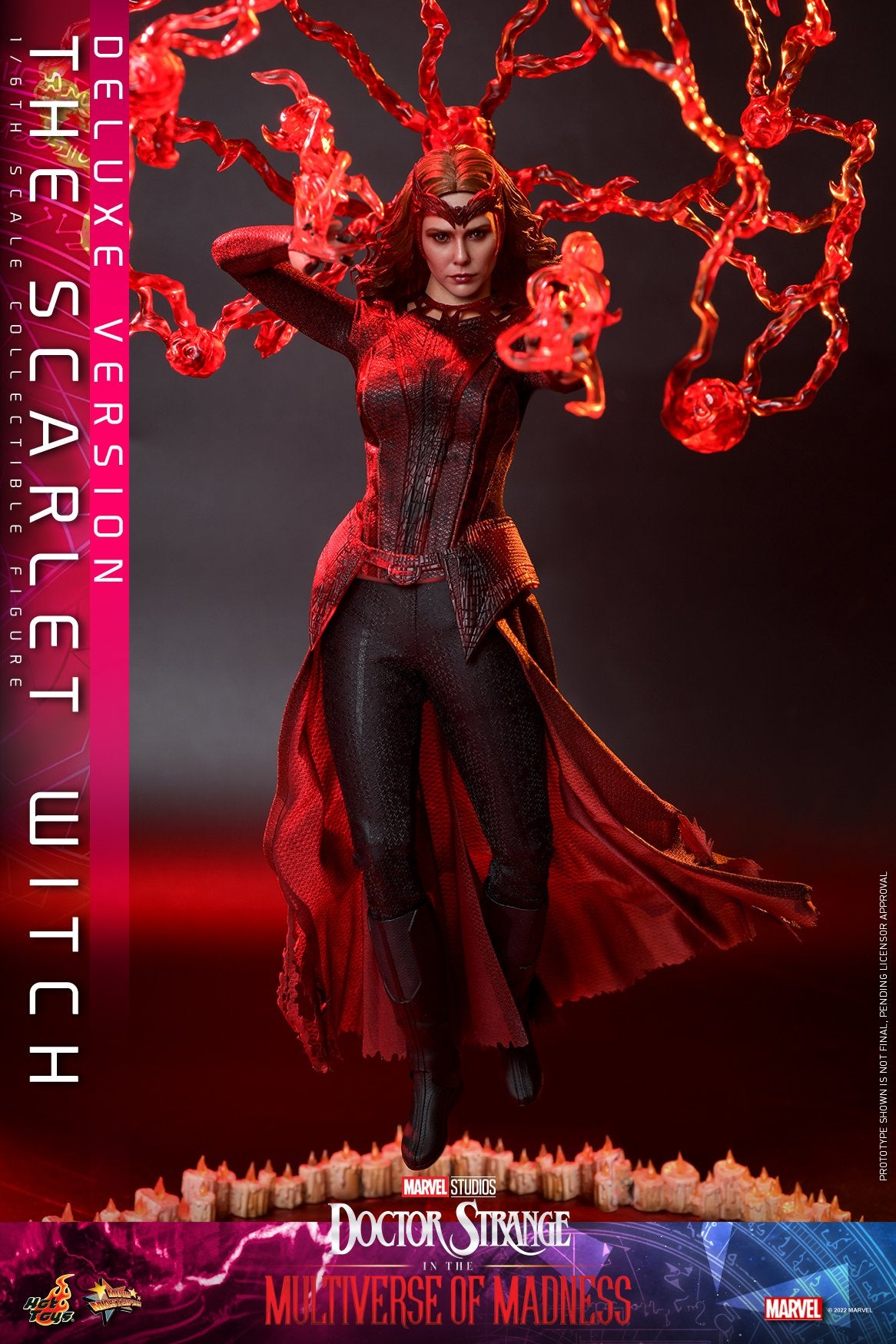(PO) Movie Masterpiece Series MMS653 - Doctor Strange in the Multiverse of Madness - The Scarlet Witch (Deluxe Version)