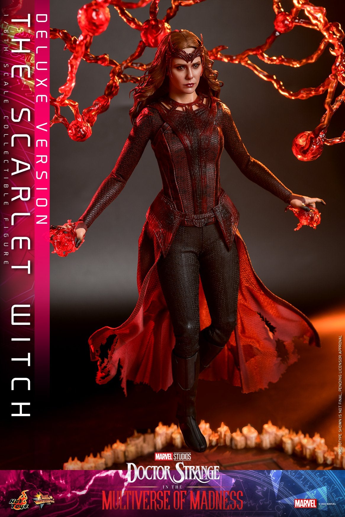 (PO) Movie Masterpiece Series MMS653 - Doctor Strange in the Multiverse of Madness - The Scarlet Witch (Deluxe Version)