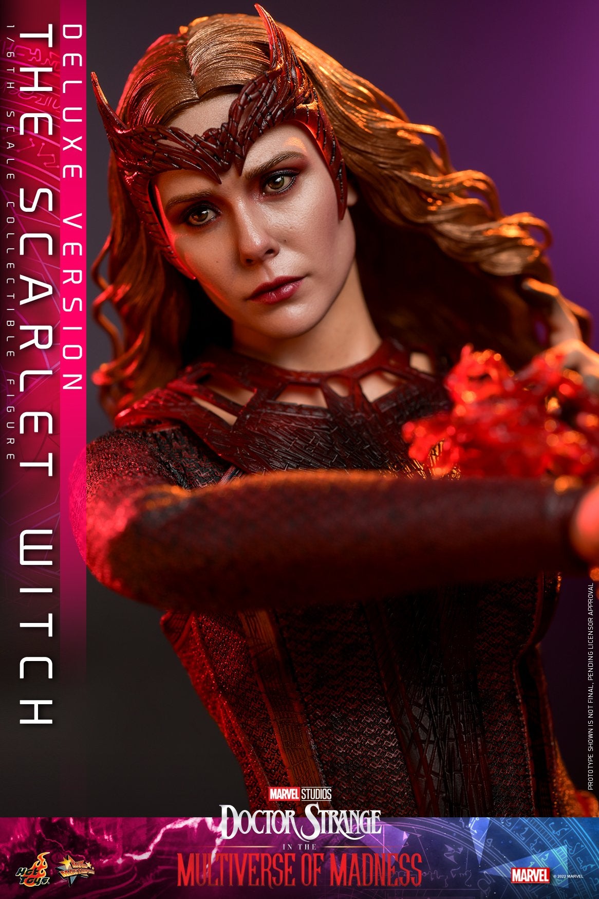 (PO) Movie Masterpiece Series MMS653 - Doctor Strange in the Multiverse of Madness - The Scarlet Witch (Deluxe Version)