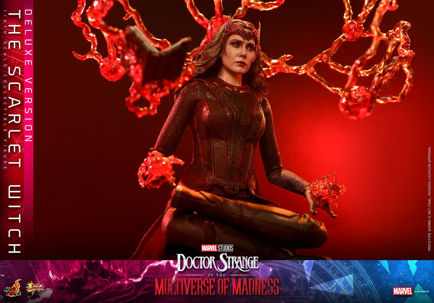 (PO) Movie Masterpiece Series MMS653 - Doctor Strange in the Multiverse of Madness - The Scarlet Witch (Deluxe Version)